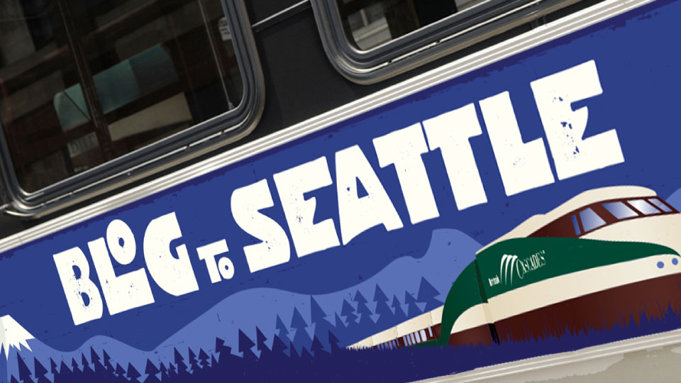 Amtrak Cascades - signage