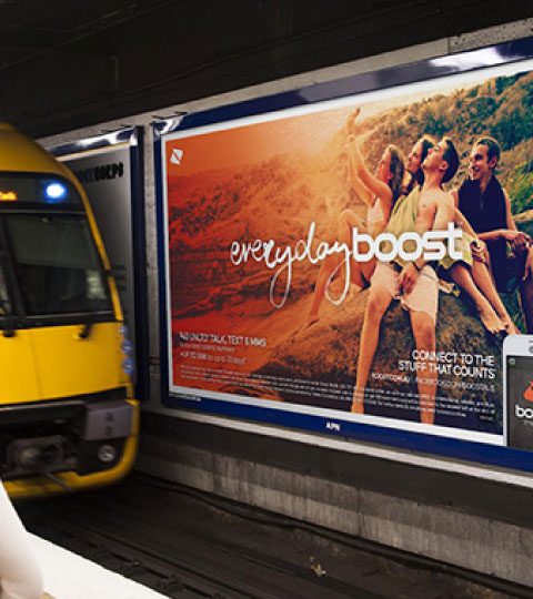 Boost Mobile - billboard