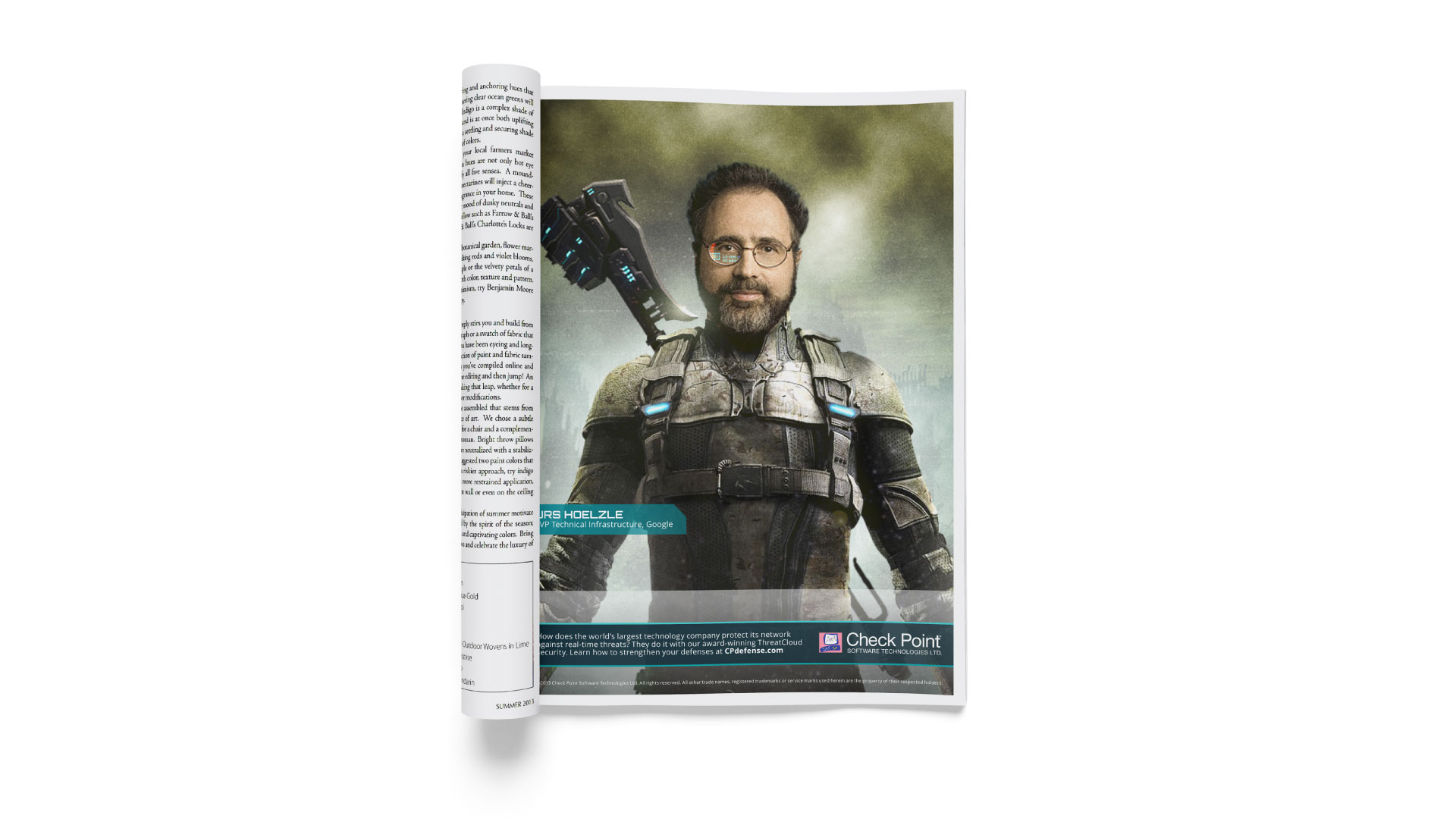 Check Point - print design