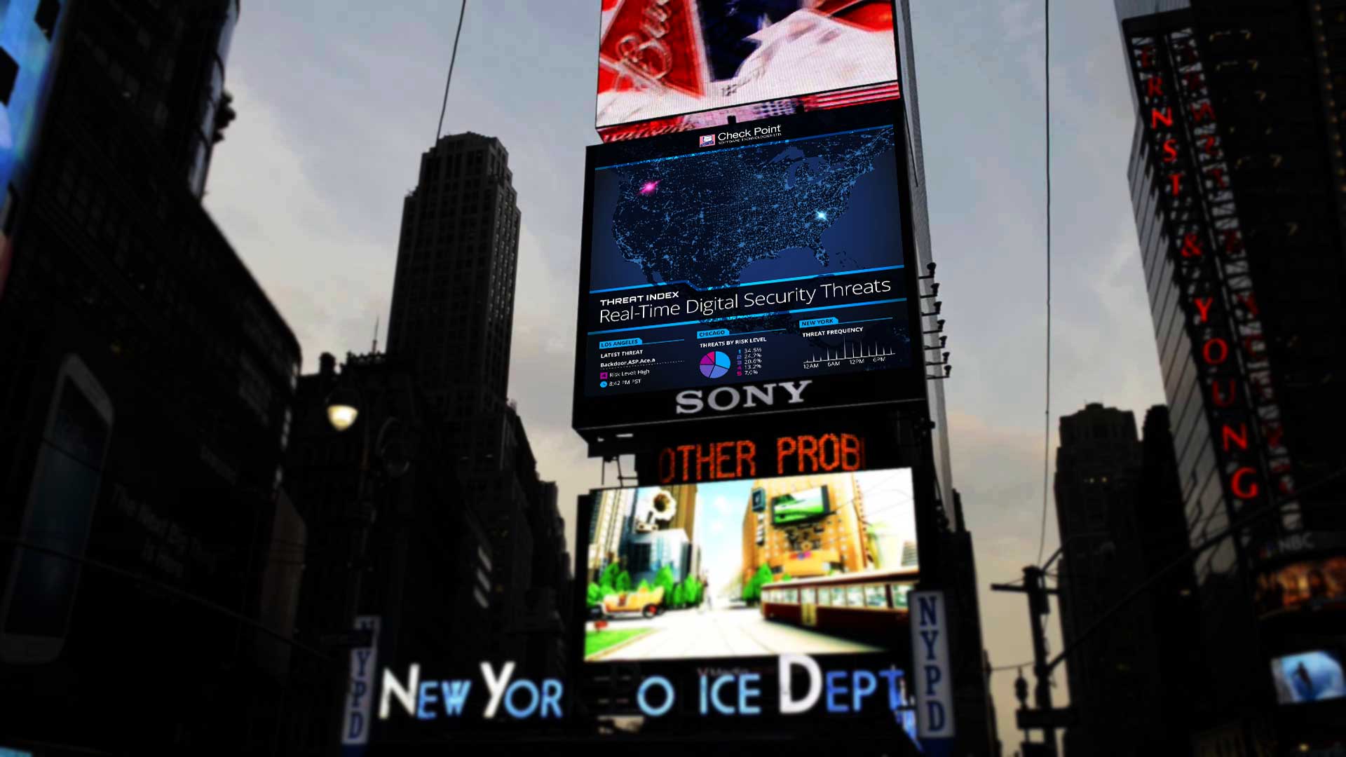 Check Point - signage