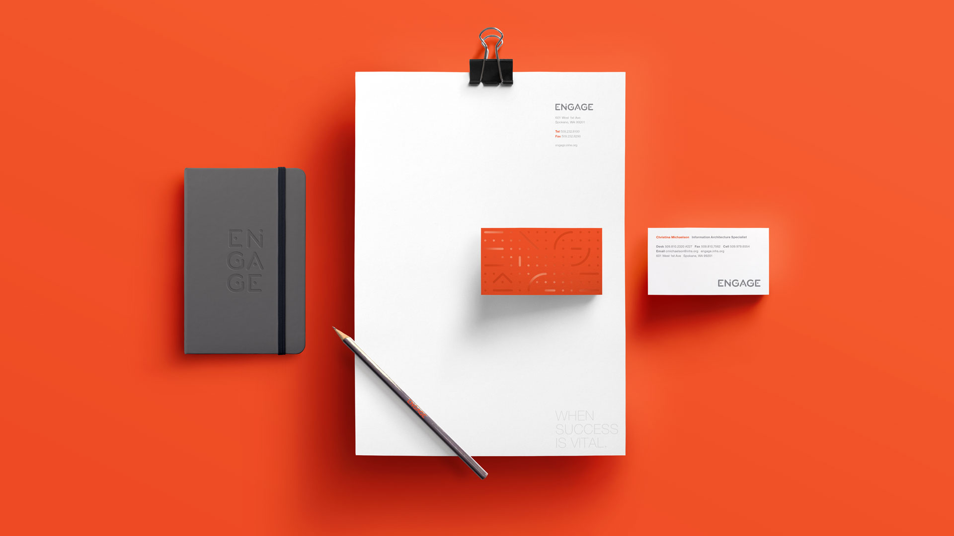print collateral - Engage