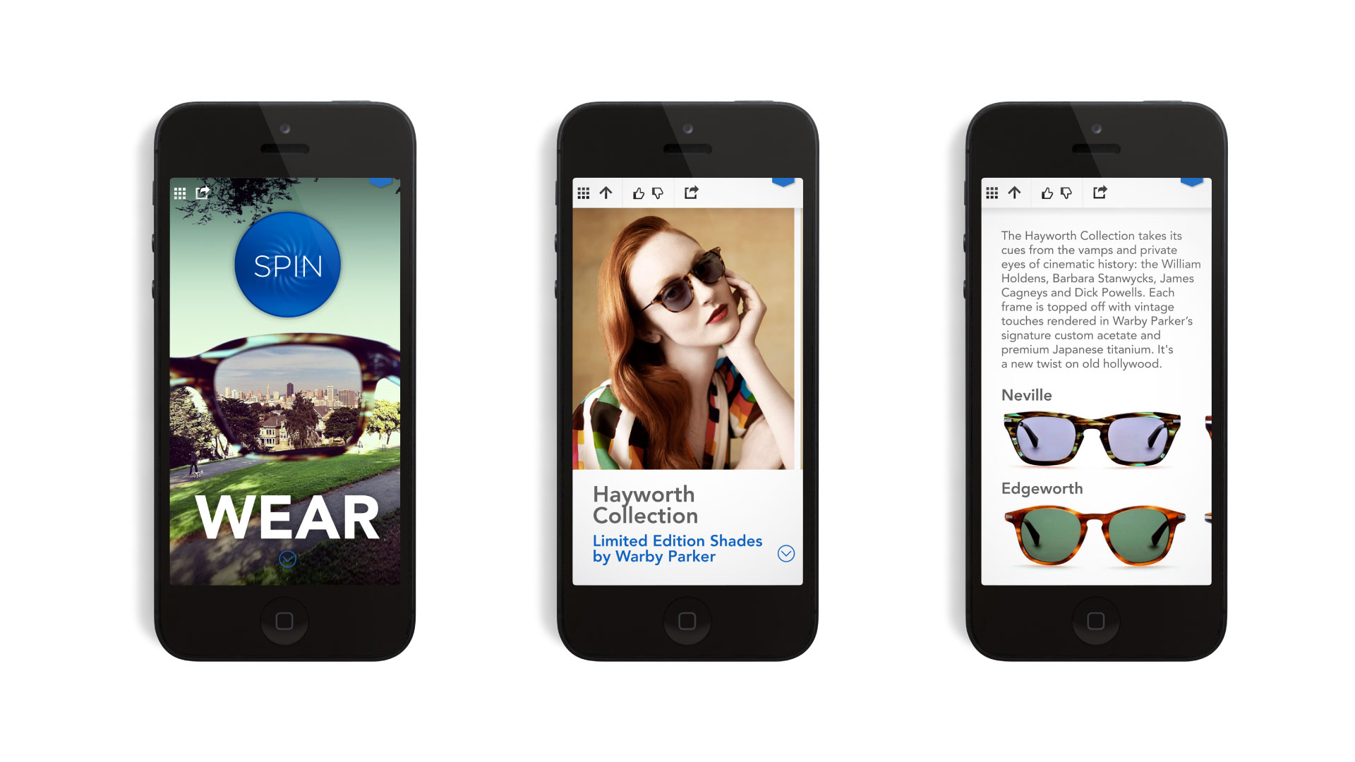 Spin - application ui