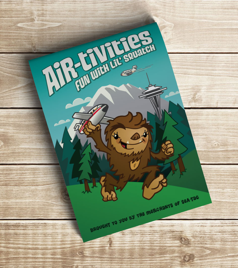 SeaTac Airport - print design