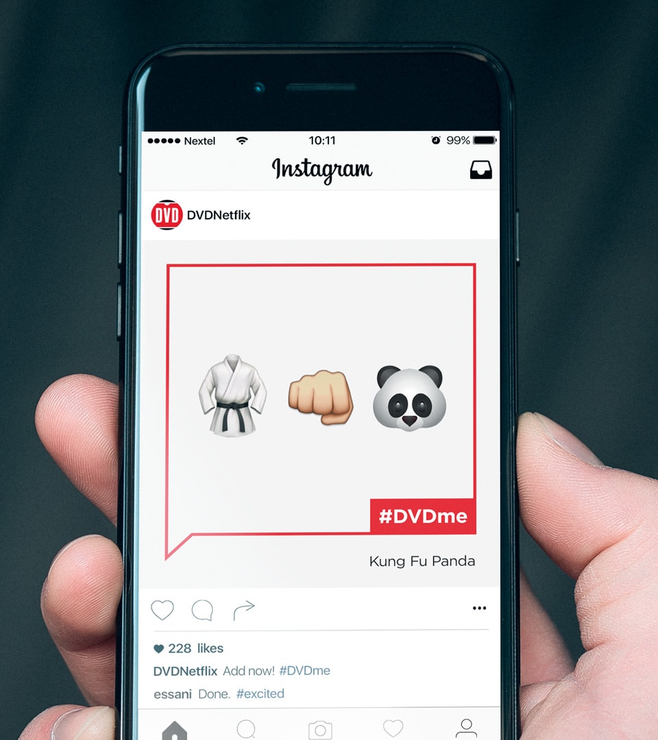 DVD.com Instagram ad