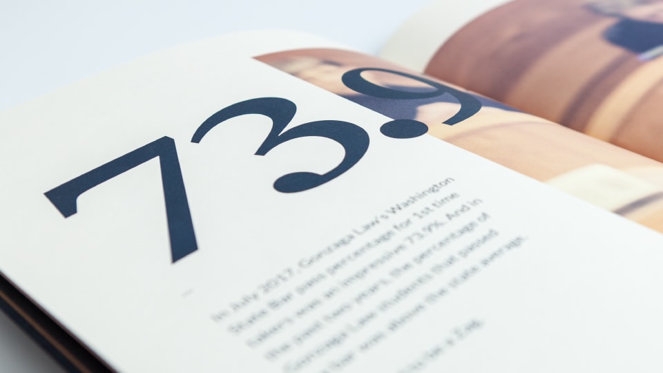 Gonzaga University School of Law - print material