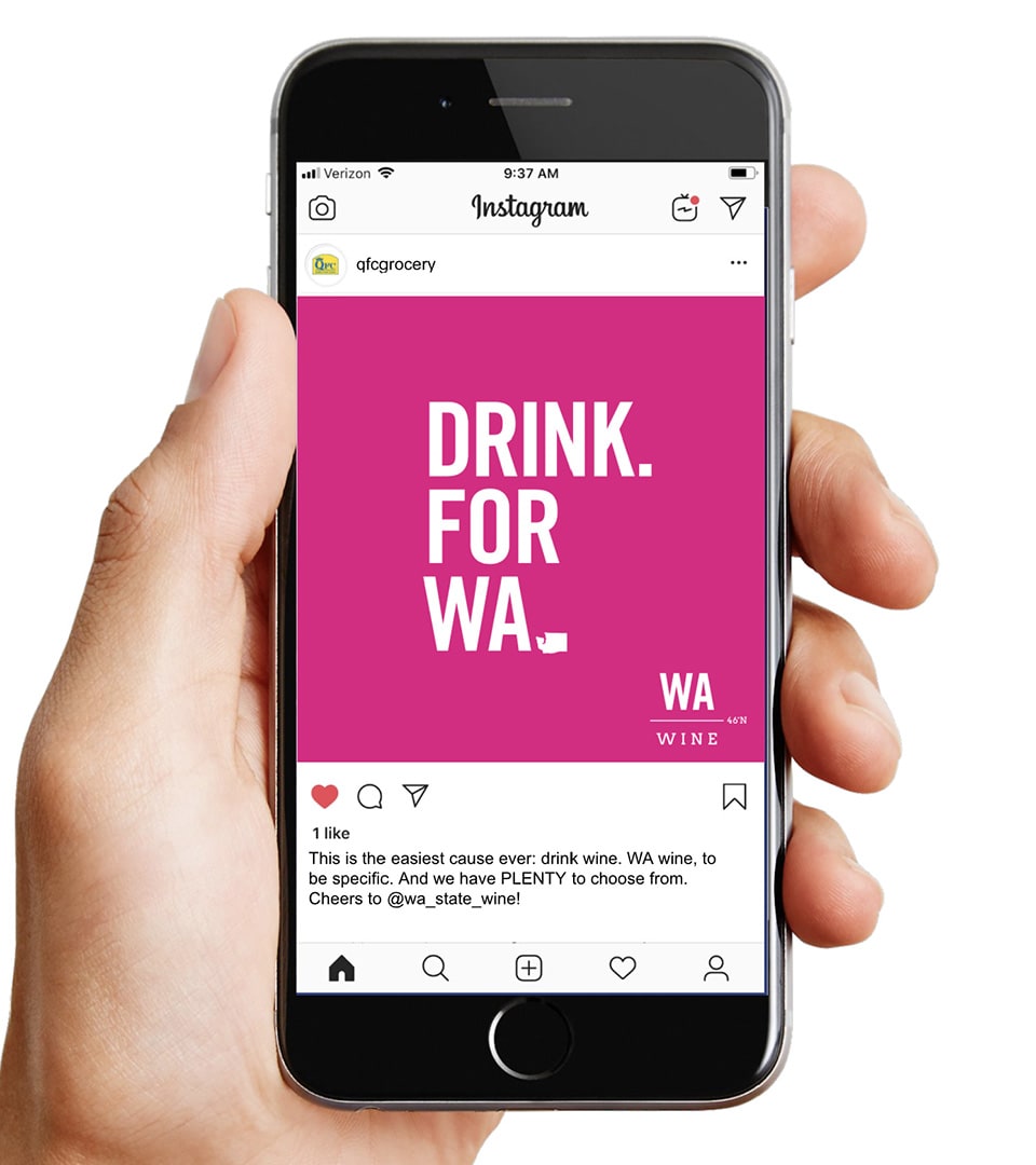 Washington Wine Commission - Instagram post