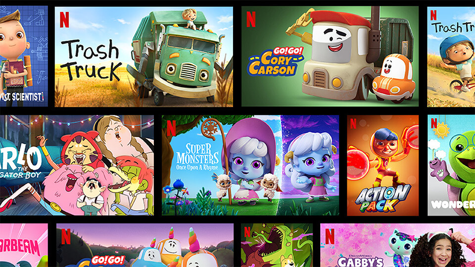 Netflix shows gallery